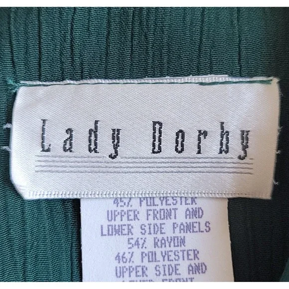 Vintage LADY DORBY Size 22W Peasant Cottagecore Renaissance Dress with Vest - Picture 4 of 8